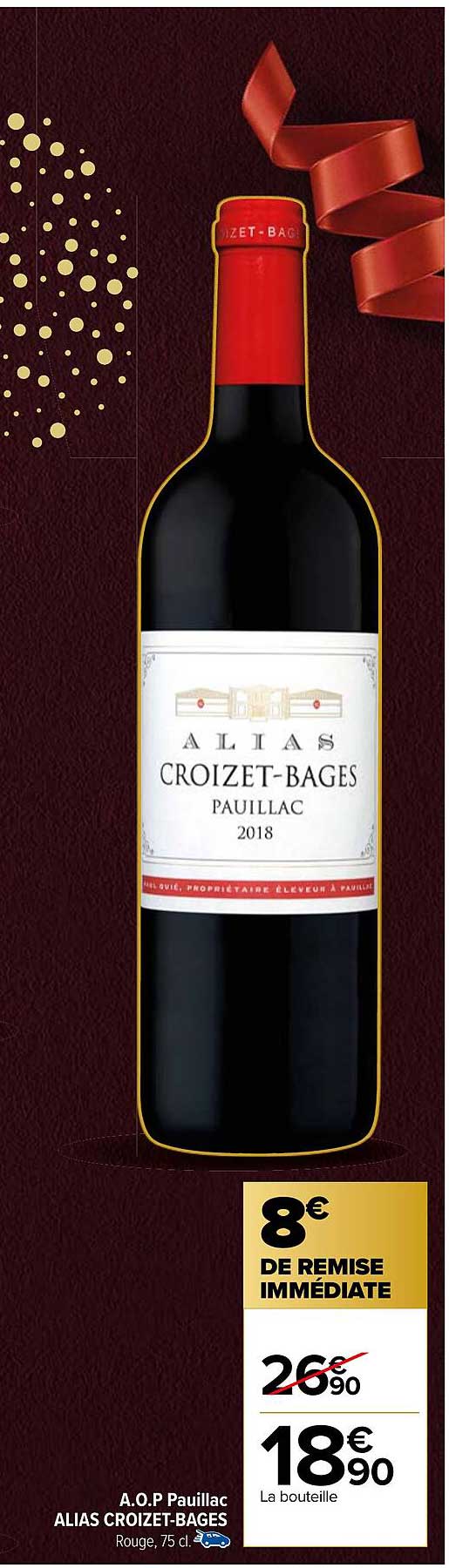a.o.p. pauillac alias croizet-bages