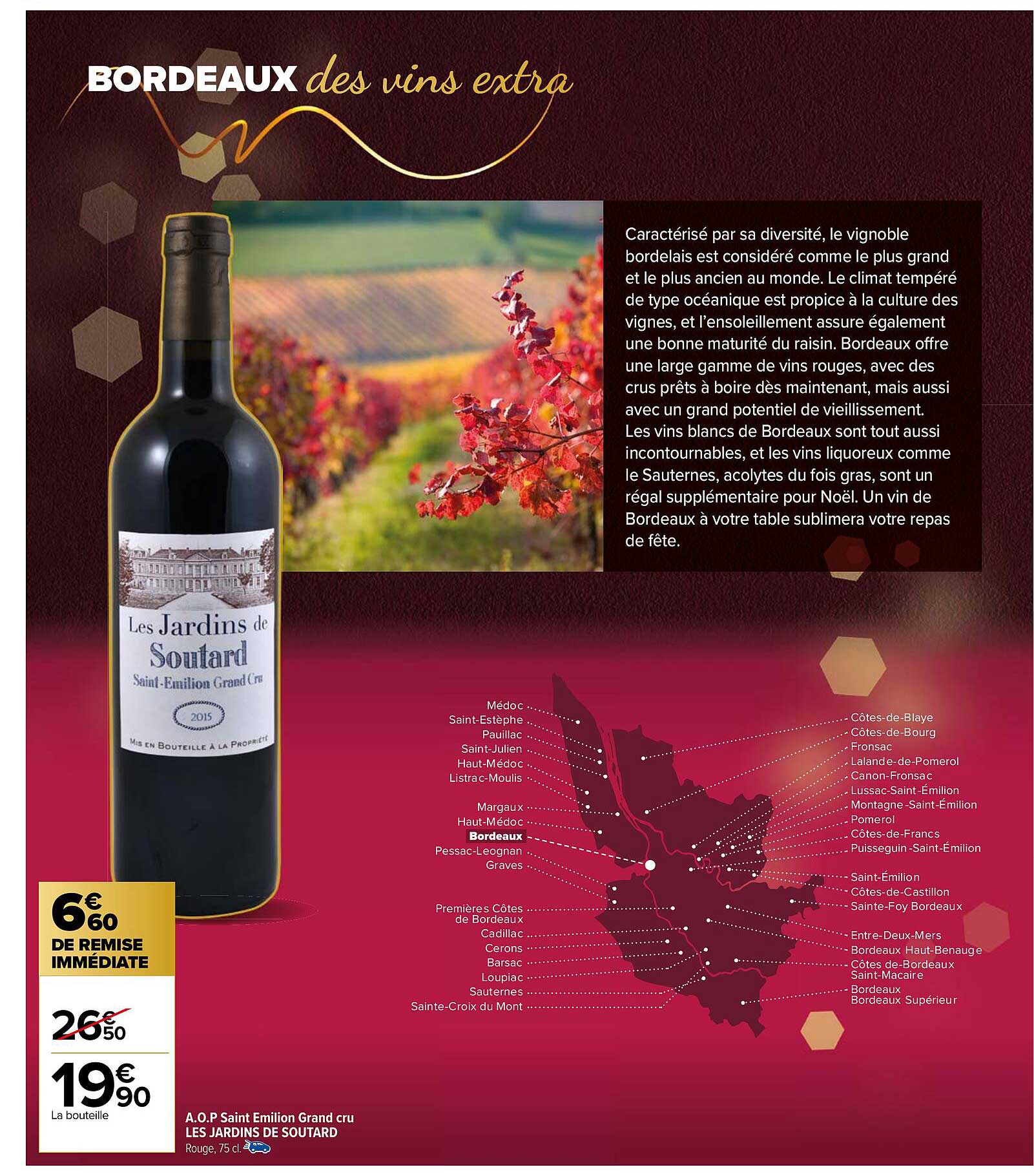 a.o.p. saint emilion grand cru les jardins de soutard