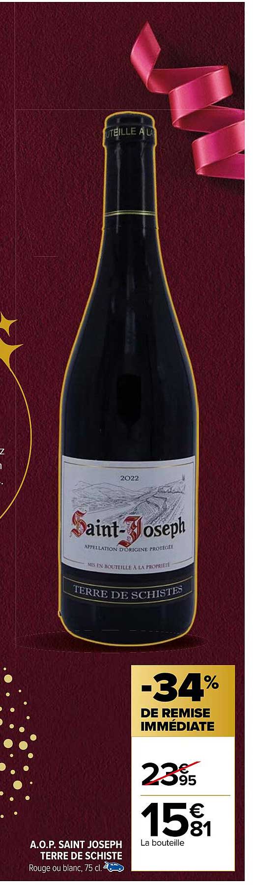 a.o.p. saint joseph terre de schiste