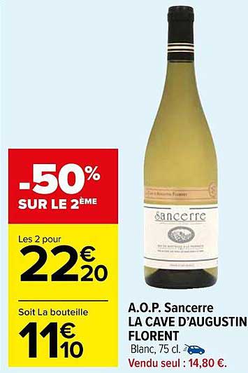 a.o.p. sancerre la cave d'augustin florent