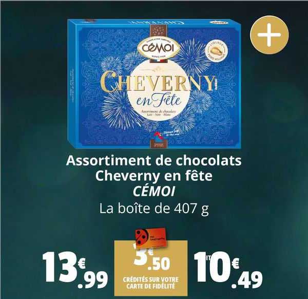 Assortiment De Chocolats Cheverny En Fête Cémoi
