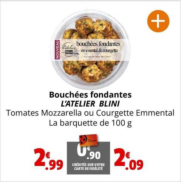 bouchées fondantes l'atelier blini