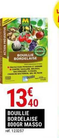 bouillie bordelaise 800 gr masso