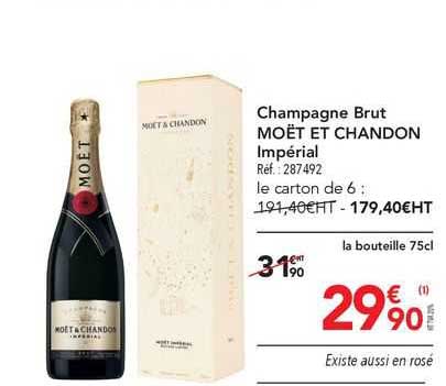 champagne brut moët et chandon