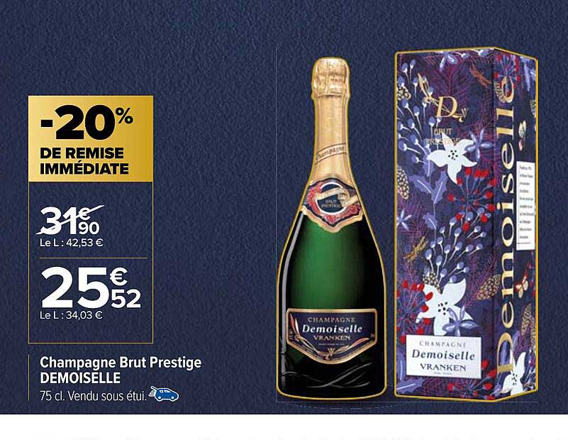 Champagne Brut Prestige Demoiselle