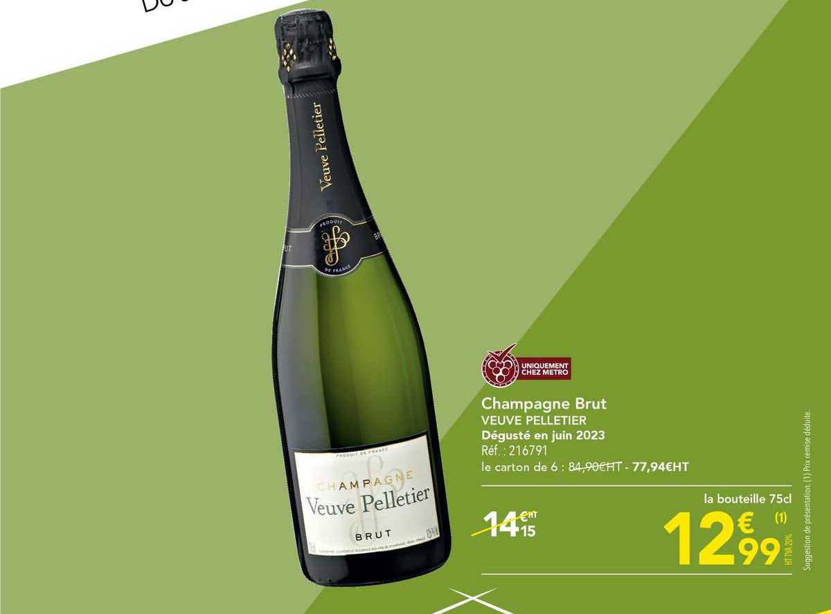 champagne brut veuve pelletier