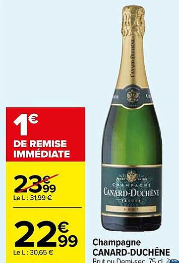 champagne canard-duchêne