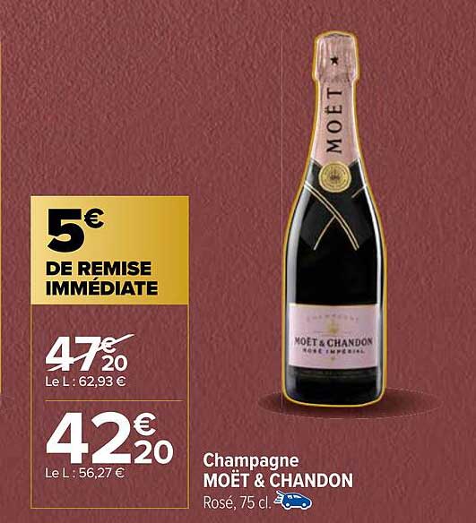 champagne moët & chandon