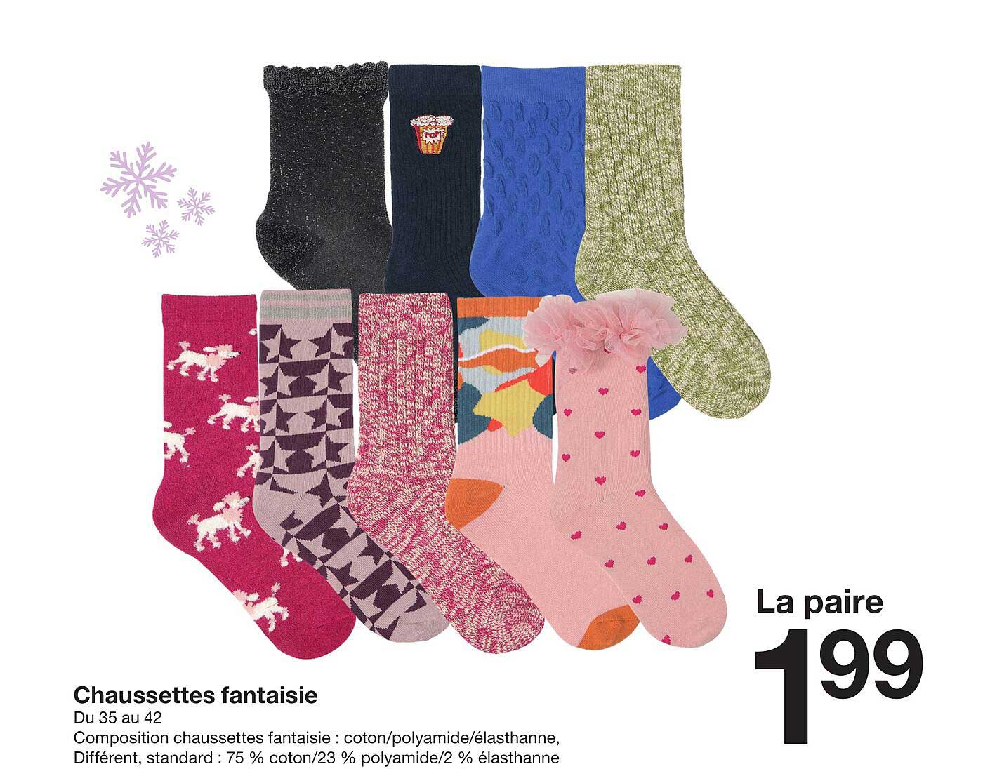 Chaussettes Fantaisie