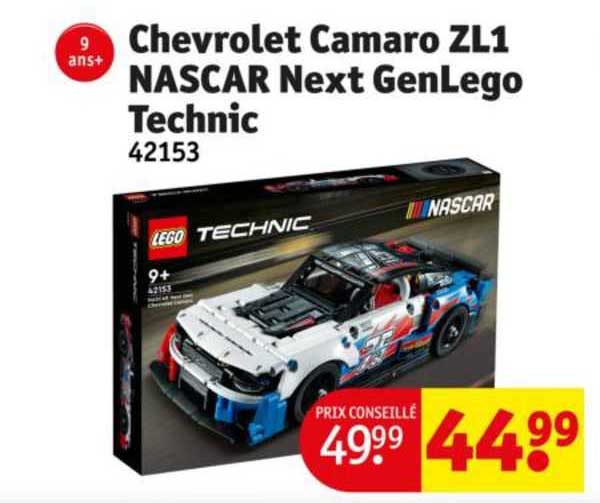 chevrolet camaro zl1 nascar next genLego technic