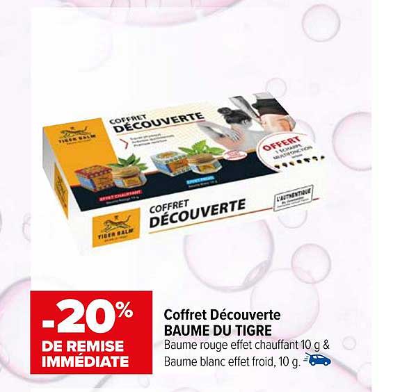 Coffret Découverte Baume Du Tigre