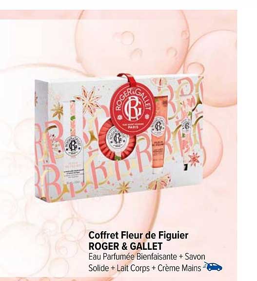 coffret fleur de figuier roger & gallet