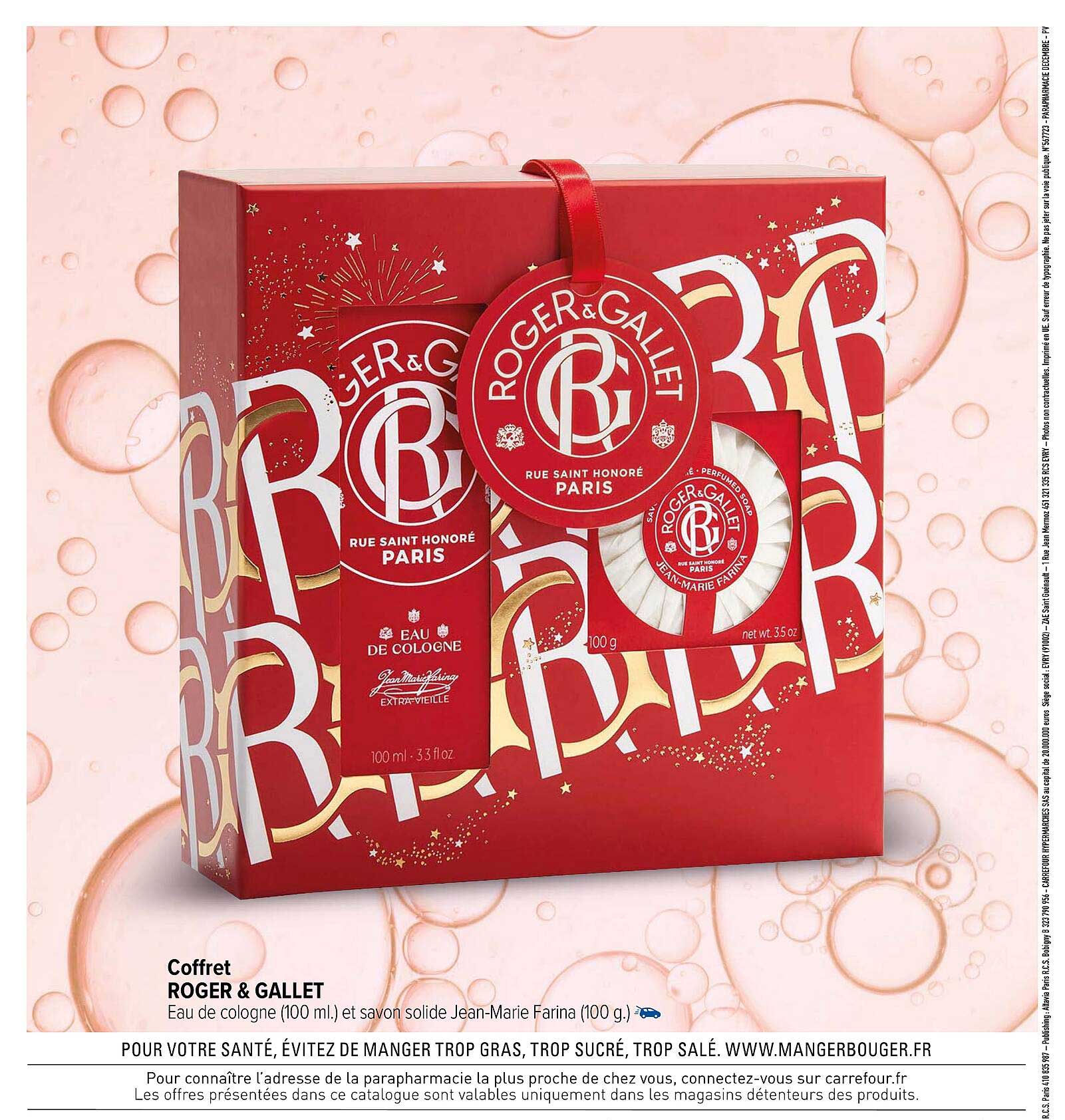 coffret roger & gallet