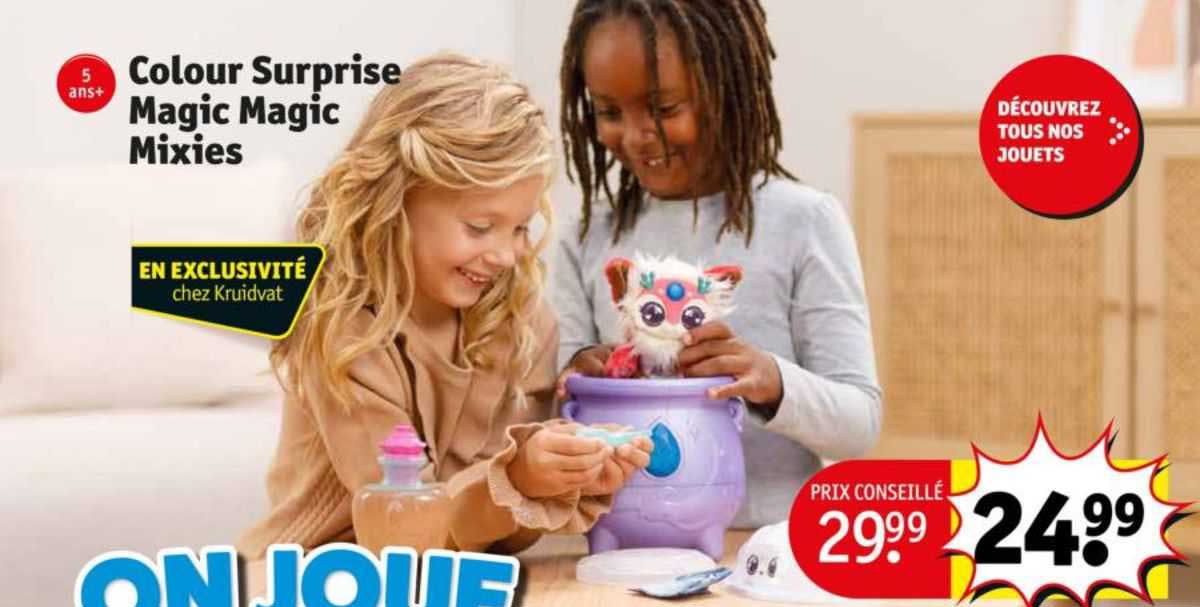 couleur surprise magic magic mixies