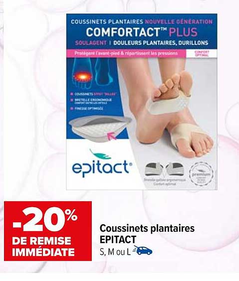 coussinets plantaires epitact