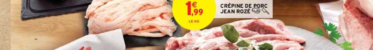 crépine de porc jean rozé