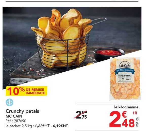 crunchy petals mc cain