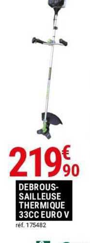 Débroussailleuse Thermique 33cc Euro V