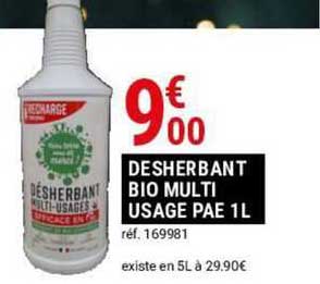 desherbant bio multi usage pae 1 l