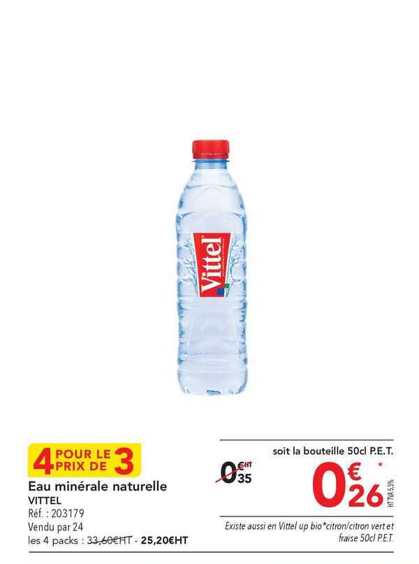 Eau Minérale Naturelle Vittel