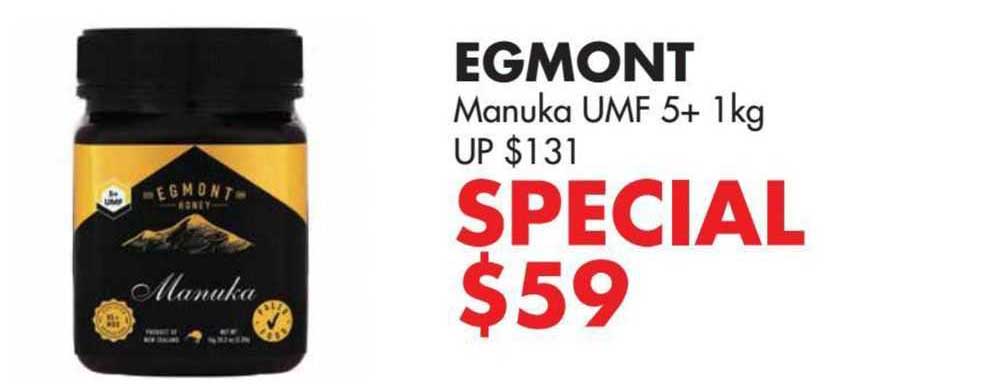 egmont manuka umf 5+ 1kg