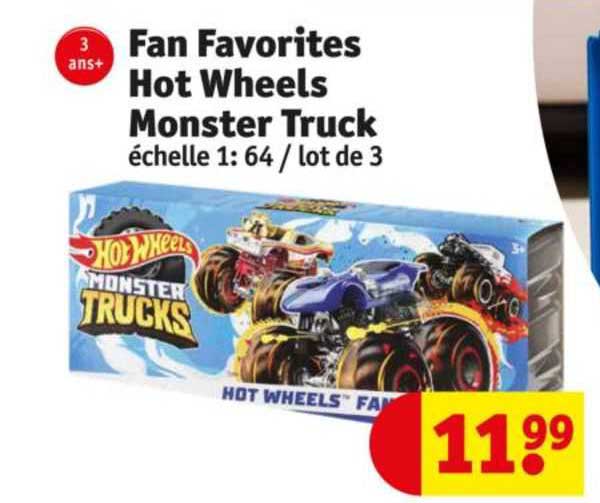 Fan Favorites Hot Wheels Monster Truck