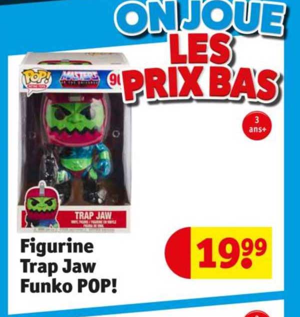 figurine trap jaw funko pop!