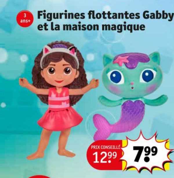figurines flottantes gabby et la maison magique