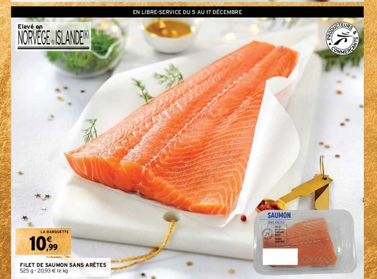 filet de saumon sans arêtes