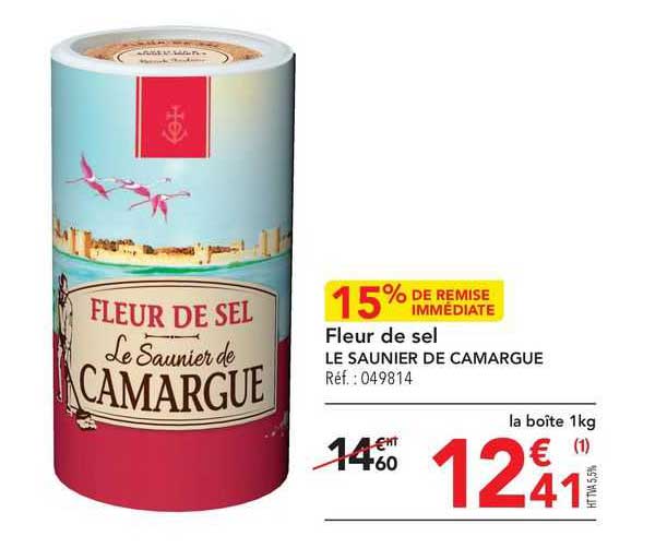 fleur de sel le saunier de camargue