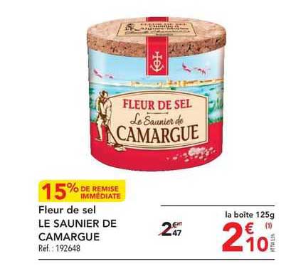 fleur de sel le saunier de camargue