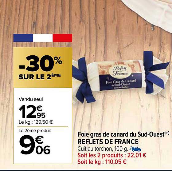 foie gras de canard du sud-ouest reflets de france