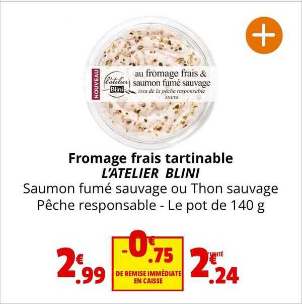fromage frais tartinable l'atelier blini