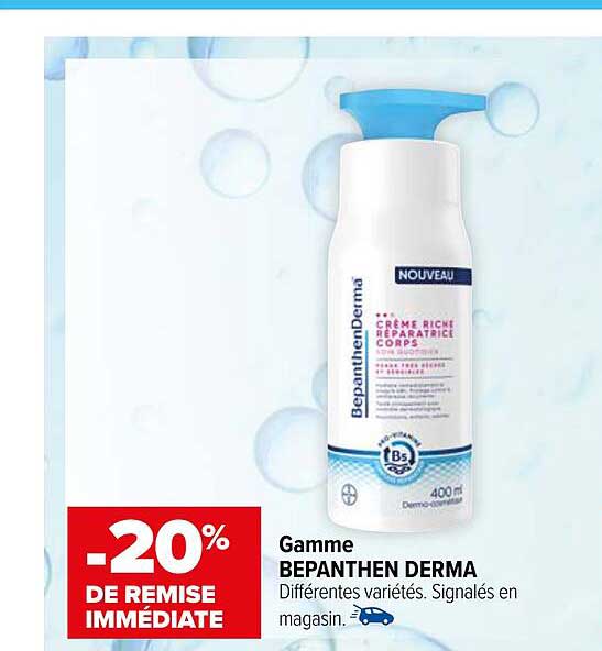 gamme bepanthen derma