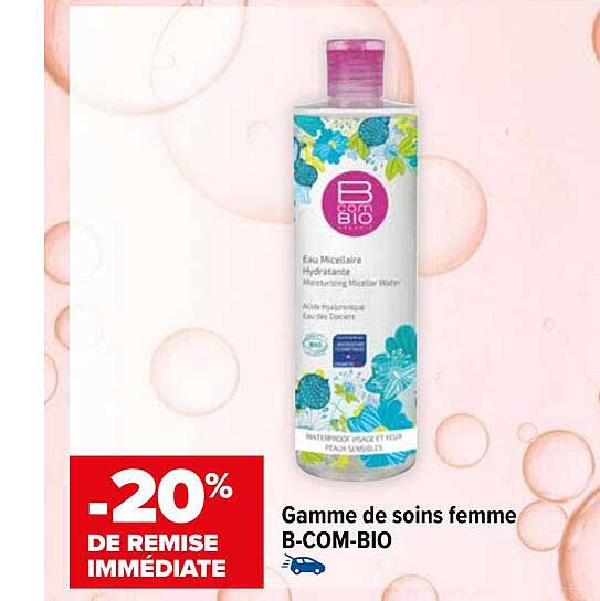 Gamme De Soins Femme B-com-bio