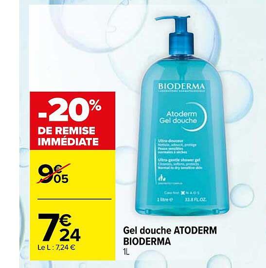 Gel Douche Atoderm Bioderma