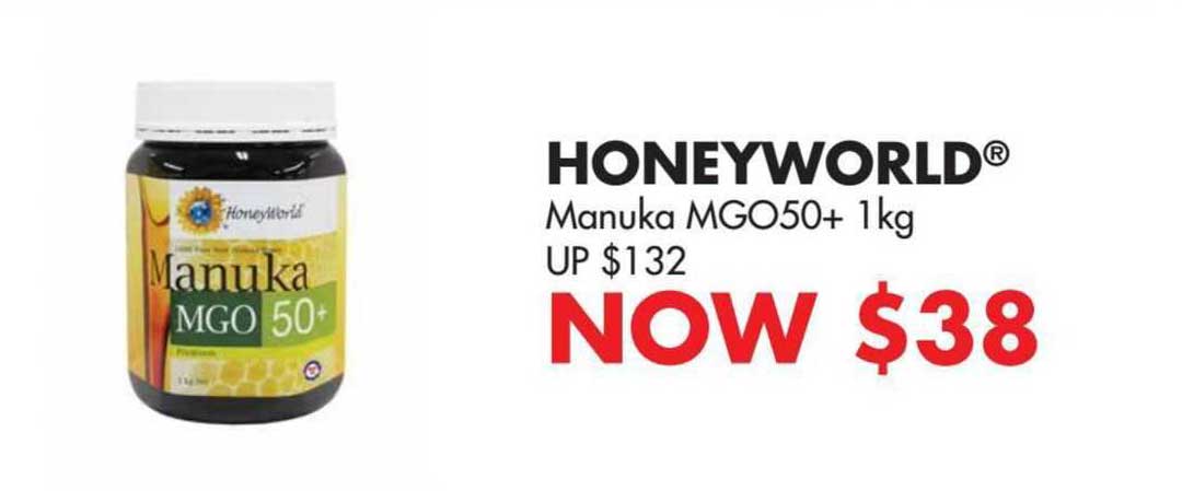 honeyworld manuka mg050+ 1 kg