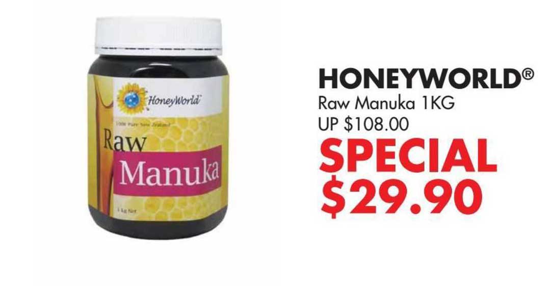 Honeyworld Raw Manuka 1kg