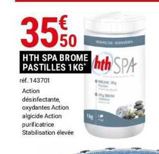 hth spa brome pastilles 1 kg