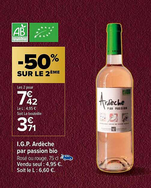 i.g.p. ardèche par passion bio