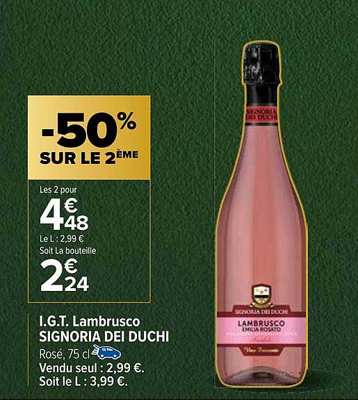 i.g.t. lambrusco signoria dei duchi