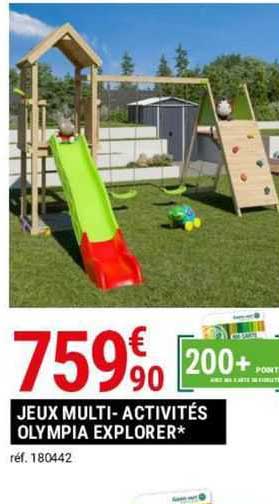 jeux multi-activités olympia explorer