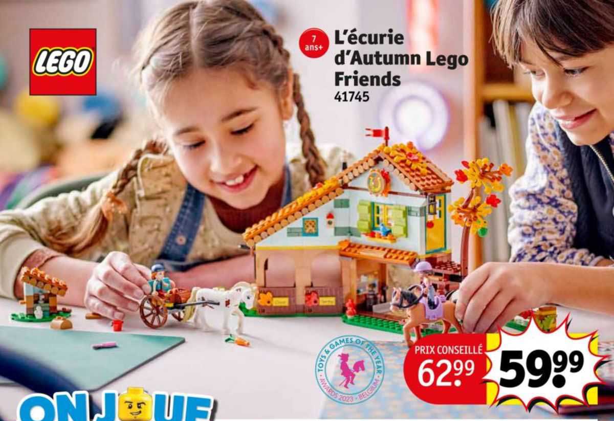 l'écurie d'autumn lego friends lego