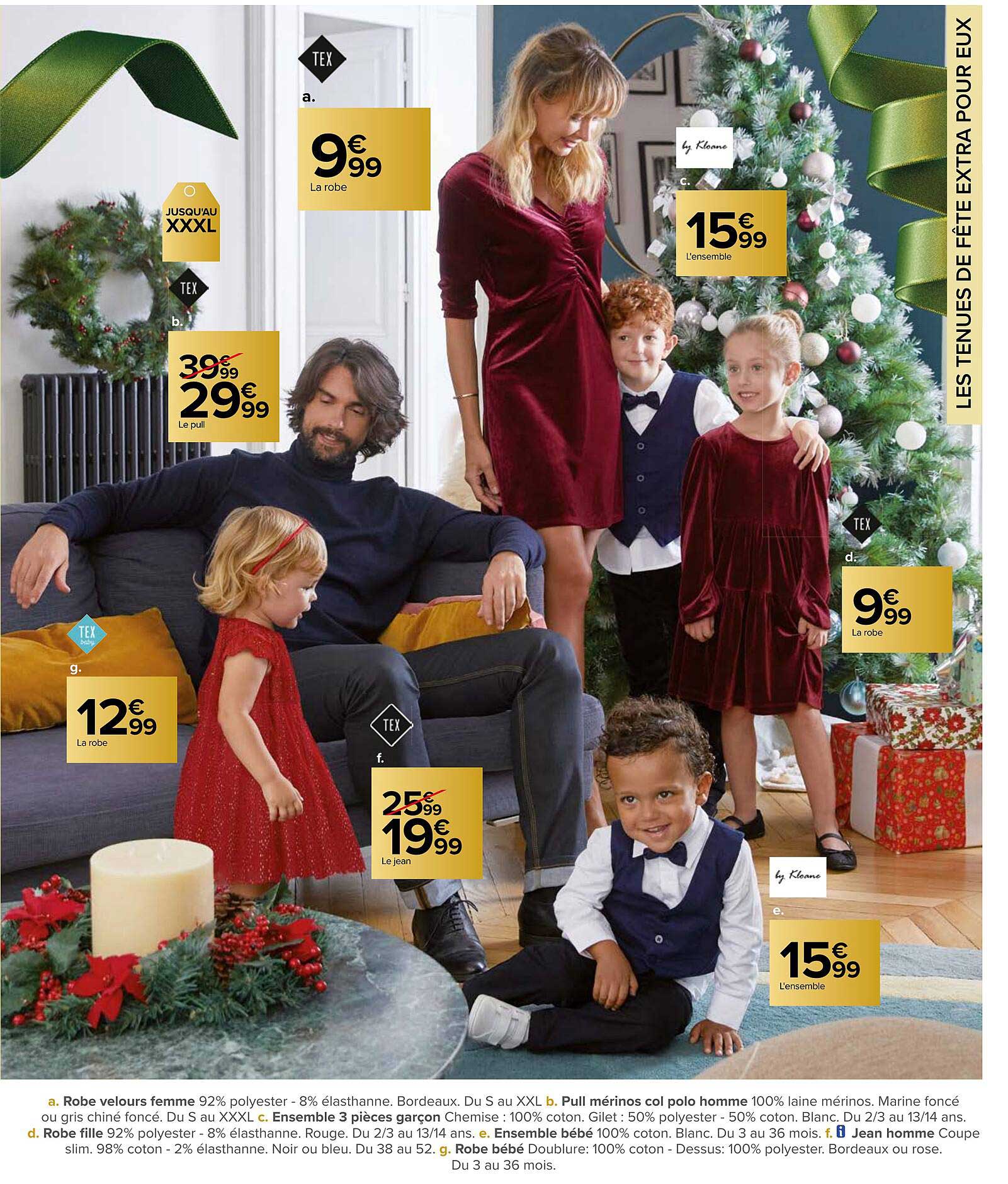 la robe, le pull, la robe tex baby, le jean, l'ensemble bébé, robe bébé