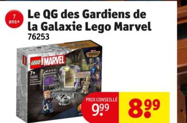 le qg des gardiens de la gamaxie lego marvel 76253