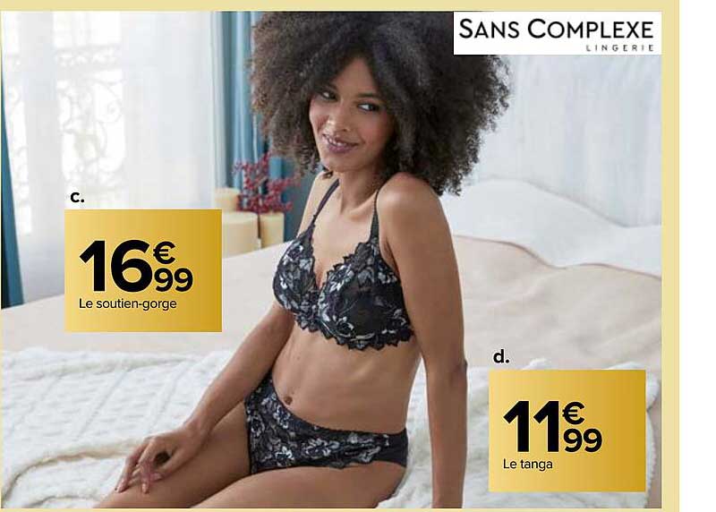 le soutien-gorge, le tanga