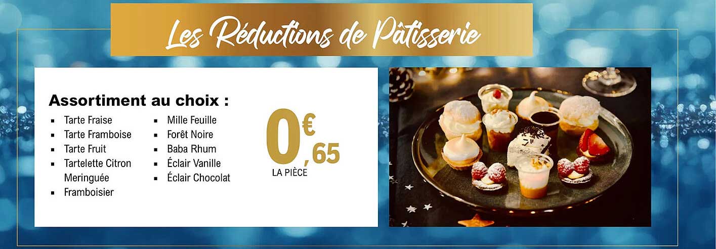 Les Réductions De Pâtisserie