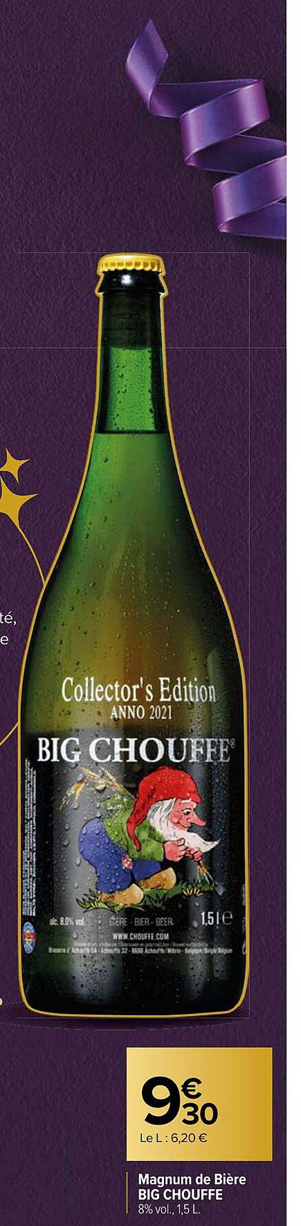 magnum de bière big chouffe