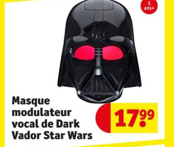 masque modulateur vocal de dark vador star wars