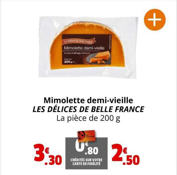 Mimolette Demi-vieille Les Délices De Belle France
